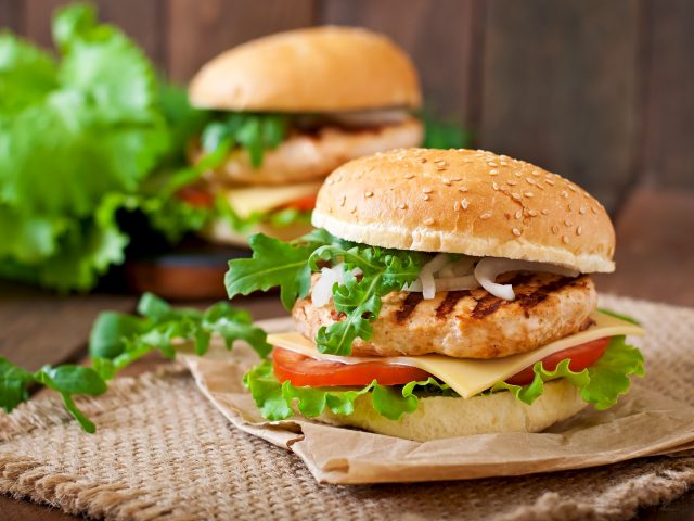 Grilled Turkey Burger
