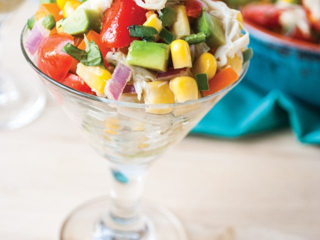 Avocado Crab Salad
