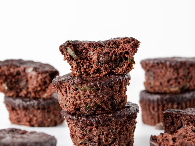 Chocolate Zucchini Muffins