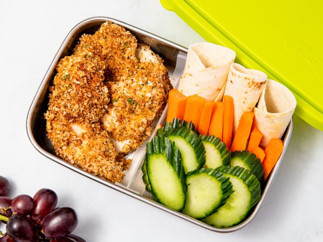 Lunch Box Crispy Chicken Fingers