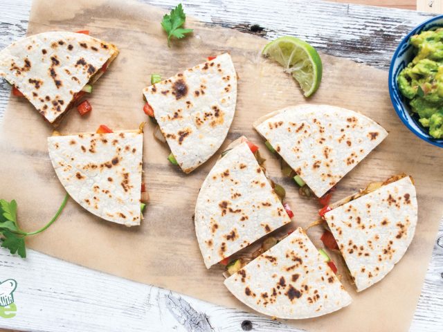 Roasted Vegetable Quesadilla