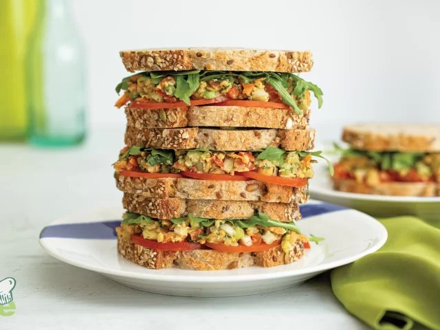 Veggie Chickpea Sandwiches