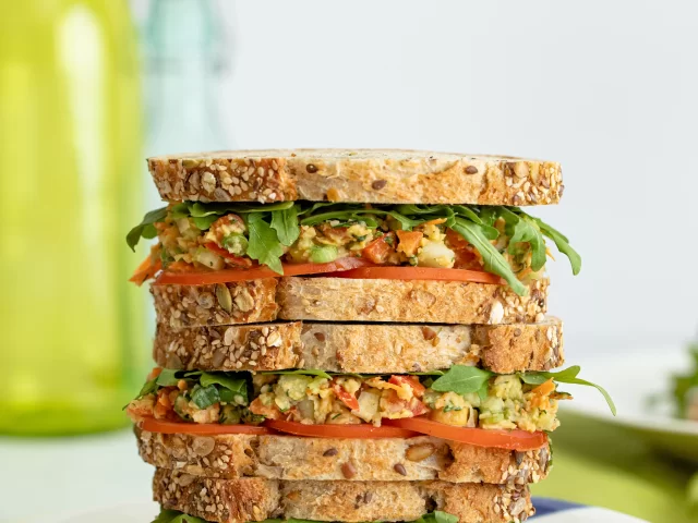 Veggie Chickpea Sandwiches